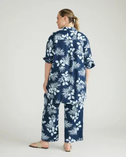Universal Standard Dawn Linen Hi Low Tunic