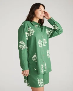 Universal Standard Dawn Linen Hi Low Tunic