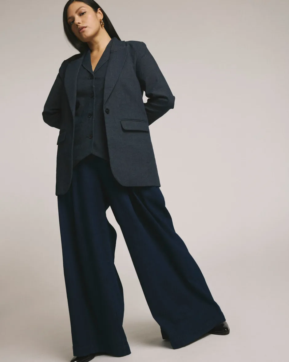 Universal Standard Denim Wide Leg Pant