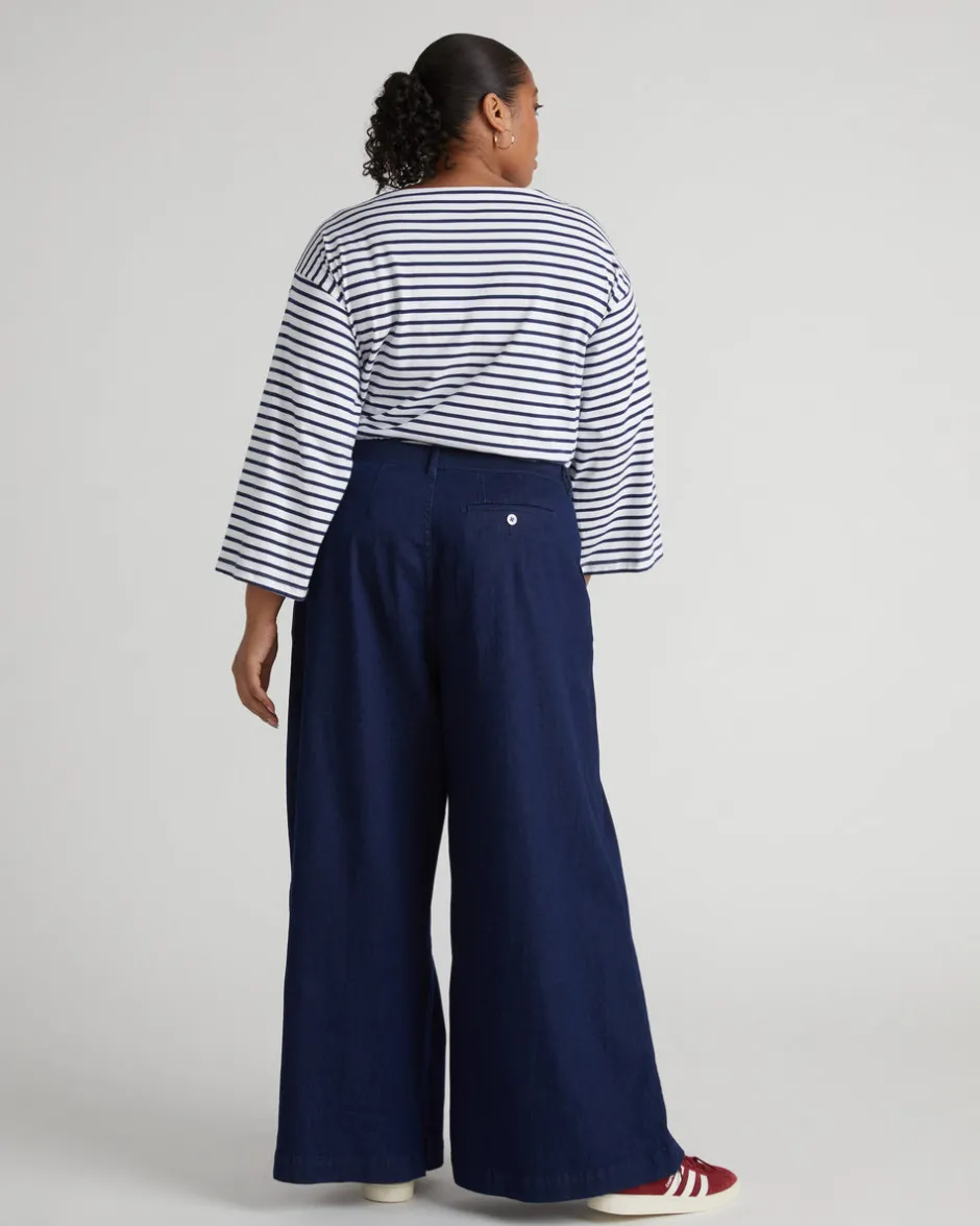 Universal Standard Denim Wide Leg Pant