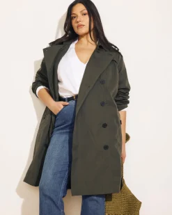 Universal Standard Derjon Trench Coat
