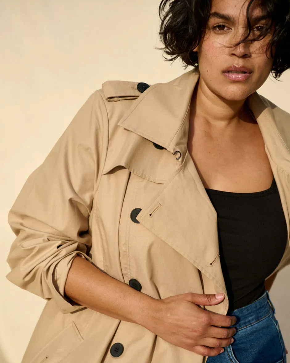 Universal Standard Derjon Trench Coat