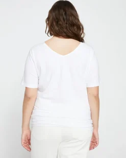 Universal Standard Double V Tee