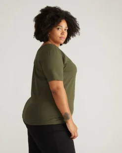 Universal Standard Double V Tee