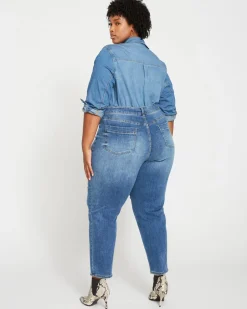 Universal Standard Dylan High Rise Tapered Jeans 29 Inch