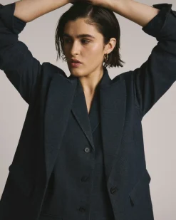 Universal Standard Edwin Denim Look Vest