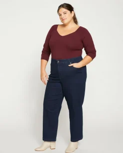 Universal Standard Elastic Waist Weekend Jeans
