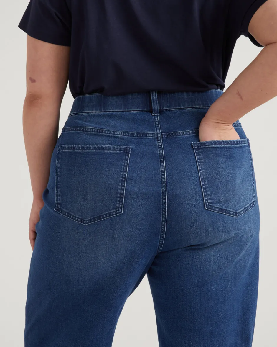 Universal Standard Ella High Rise Straight Leg Jeans