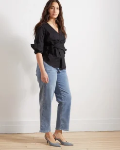 Universal Standard Ella High Rise Straight Leg Jeans
