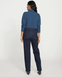 Universal Standard Etta High Rise Straight Leg Jeans 31 Inch