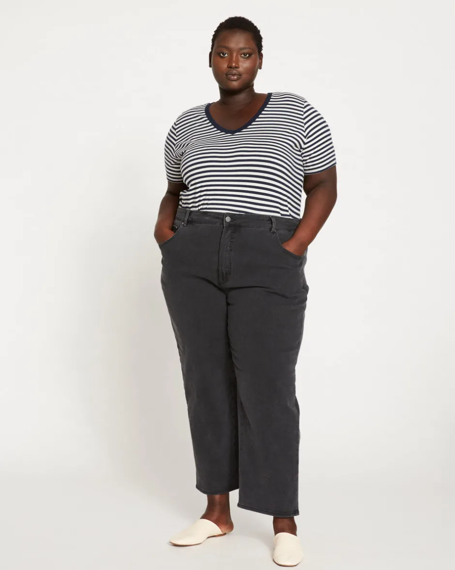 Universal Standard Etta High Rise Straight Leg Jeans 28 Inch