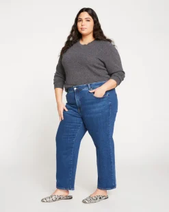 Universal Standard Etta High Rise Straight Leg Jeans 28 Inch