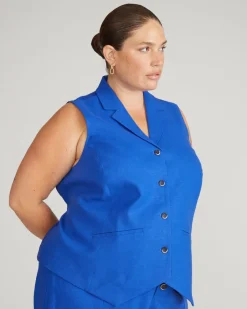 Universal Standard Hanover Linen Vest