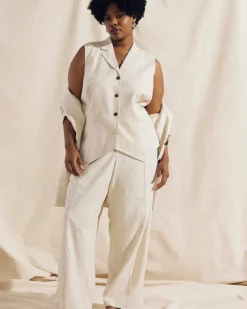 Universal Standard Hanover Linen Vest