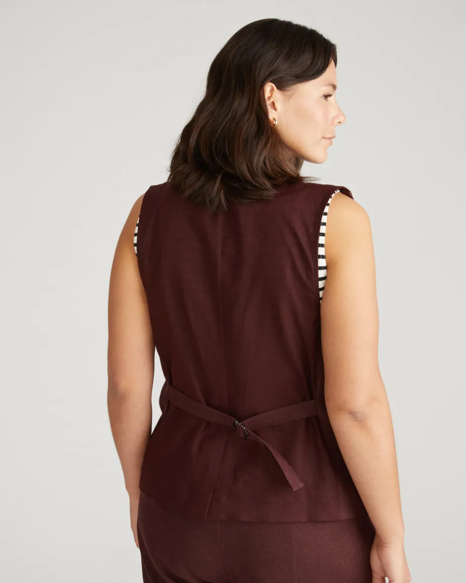 Universal Standard Hanover Linen Vest