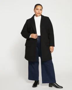 Universal Standard Harlow Classic Wool Coat