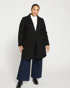 Universal Standard Harlow Classic Wool Coat