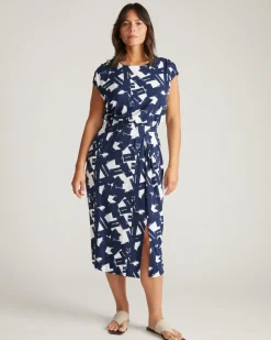 Universal Standard Havana Divine Jersey Dress