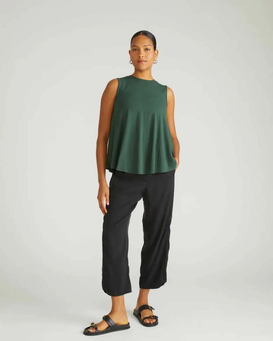 Universal Standard Heatwave Divine Jersey Flared Tank