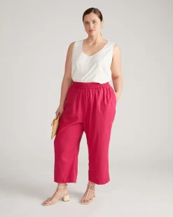 Universal Standard Henley Linen Tank