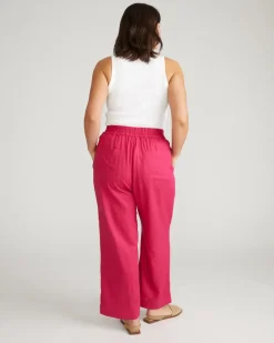 Universal Standard Iris Linen Easy Pull-On Pants