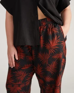 Universal Standard Iris Linen Easy Pull-On Pants