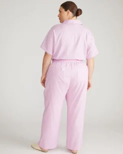 Universal Standard Iris Linen Easy Pull-On Pants