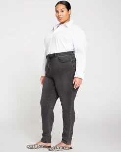 Universal Standard Joni High Rise Curve Slim Leg Jeans 32 Inch