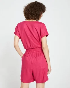 Universal Standard Juniper Linen Easy Pull-On Shorts