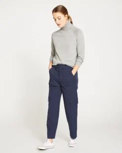 Universal Standard Karlee Stretch Cotton Twill Cargo Pants