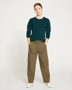 Universal Standard Karlee Stretch Cotton Twill Cargo Pants