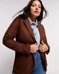 Universal Standard Kidjo Tailored Wool Jacket