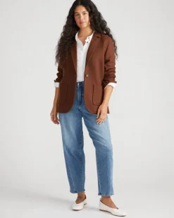 Universal Standard Kidjo Tailored Wool Jacket