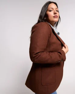 Universal Standard Kidjo Tailored Wool Jacket