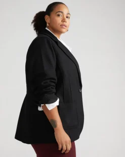 Universal Standard Kidjo Tailored Wool Jacket