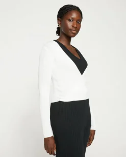 Universal Standard Knitted Wrap Cardigan