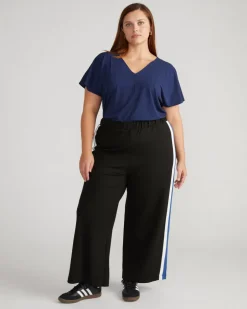 Universal Standard Lansbury Crepe Jersey Blouse