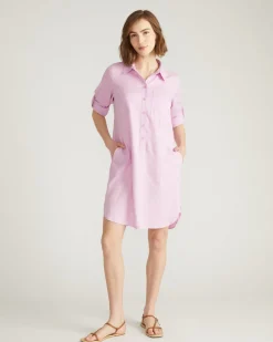Universal Standard Linen Rubicon Shirtdress