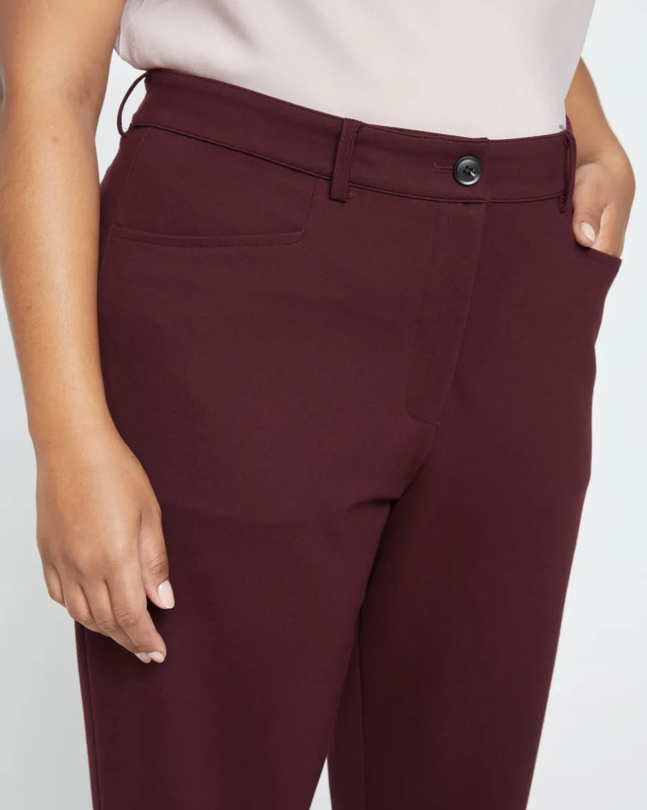 Universal Standard Long Cigarette Ponte Pants