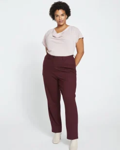 Universal Standard Long Cigarette Ponte Pants