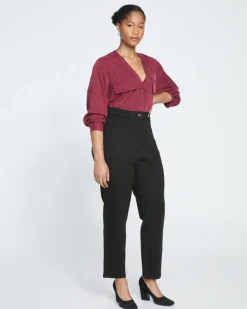 Universal Standard Long Cigarette Ponte Pants