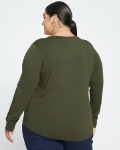 Universal Standard Long Sleeve V Rex