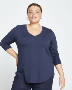 Universal Standard Long Sleeve V Rex