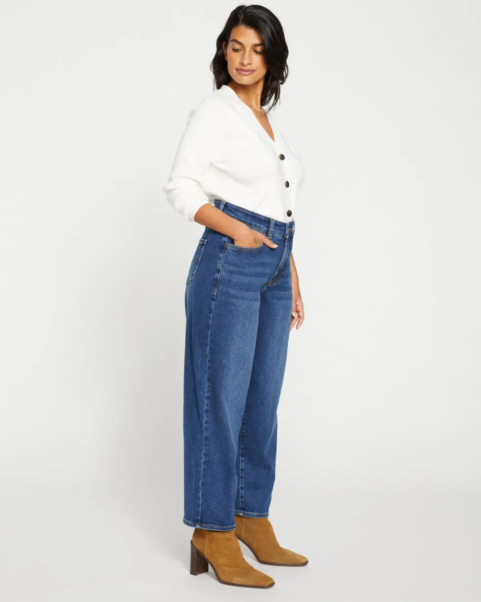 Universal Standard Lou High Rise Barrel Leg Jeans