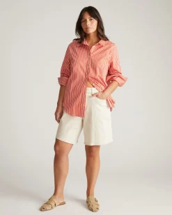 Universal Standard Lou Loose Fit Denim Shorts