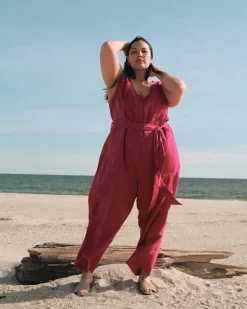 Universal Standard Matilda Linen Jumpsuit