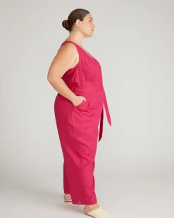 Universal Standard Matilda Linen Jumpsuit