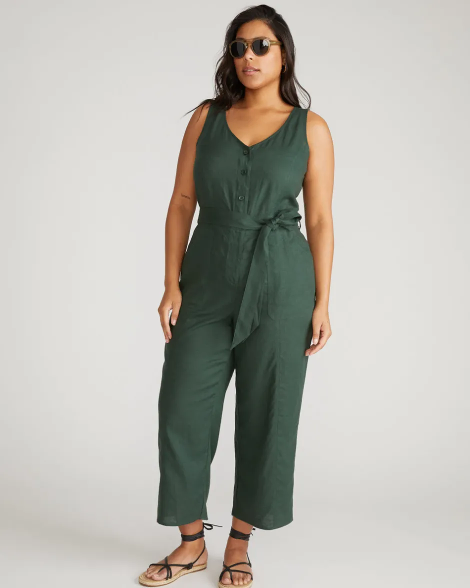 Universal Standard Matilda Linen Jumpsuit