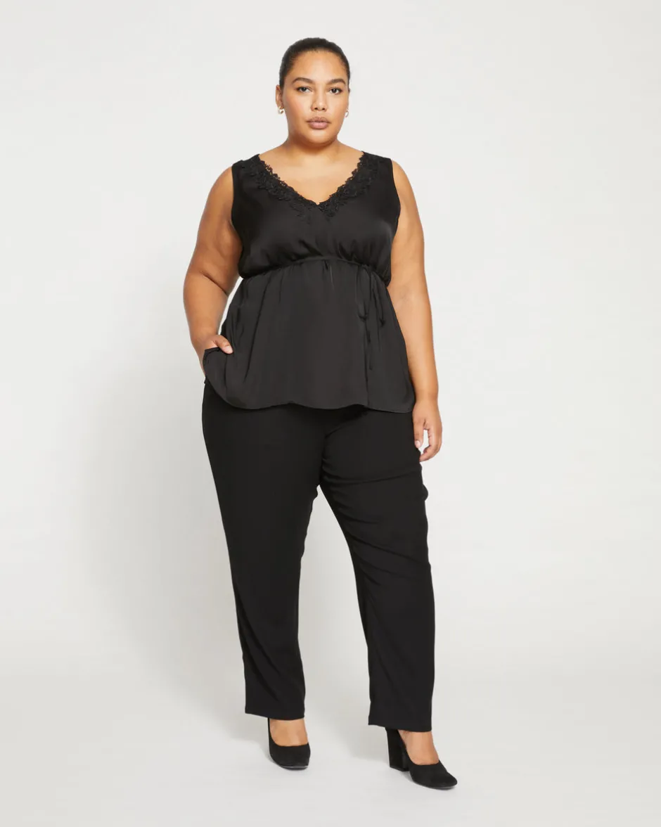 Universal Standard Meg Double Luxe Cigarette Pants
