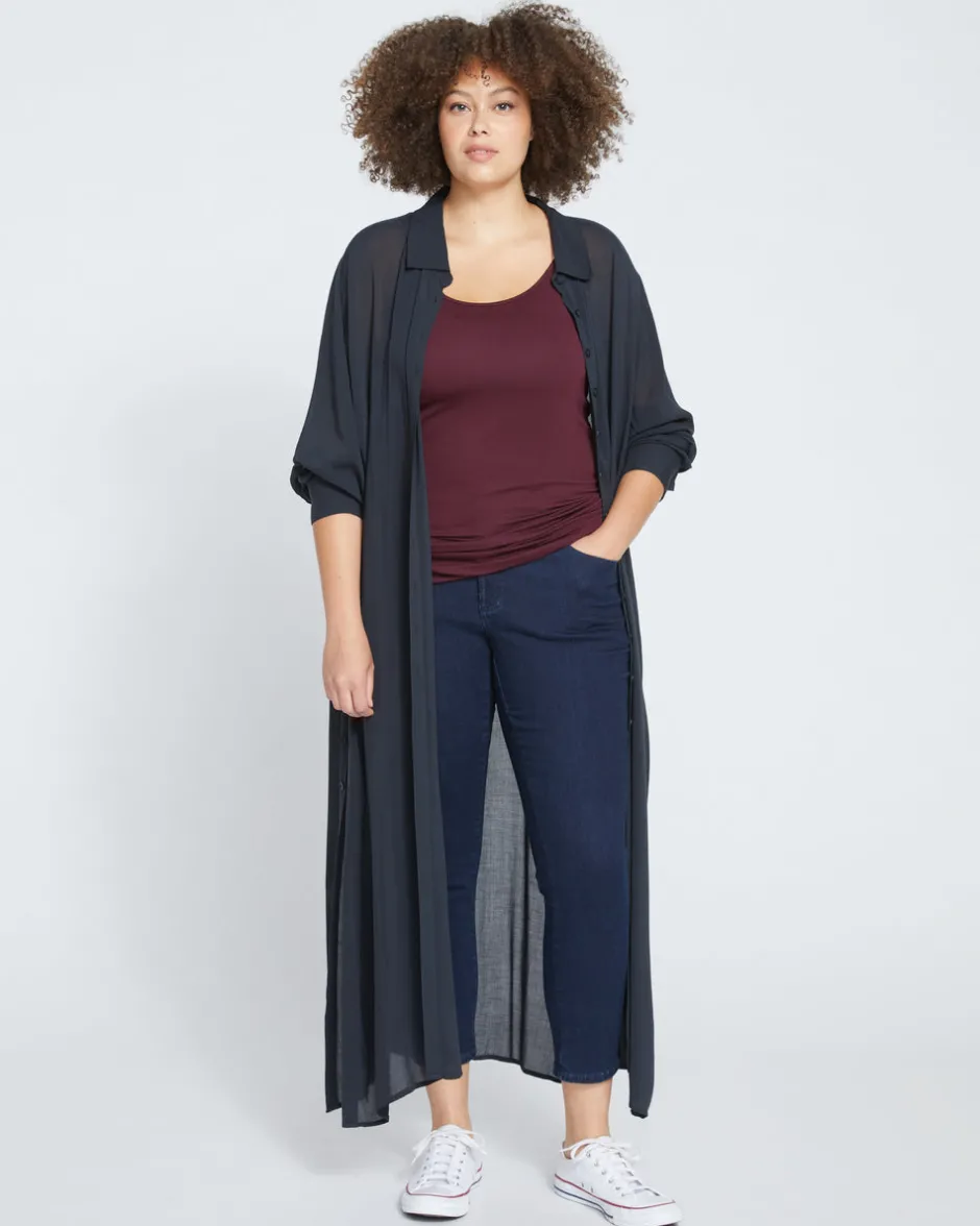 Universal Standard Nailah Button Down Tunic